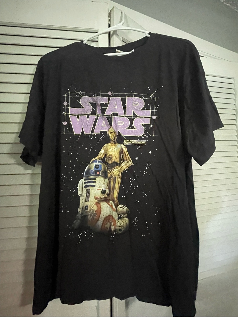 Star Wars Rogue One Graphic T-Shirt Black H&M L.O.G.G. Size XXL
